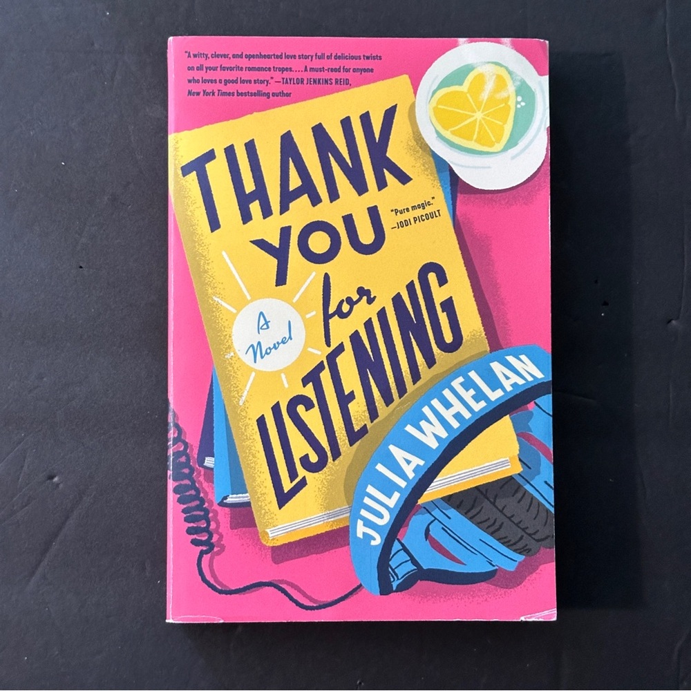 Thank You for Listening by Julia Whelan | Fiction, Romance | Paperback Book